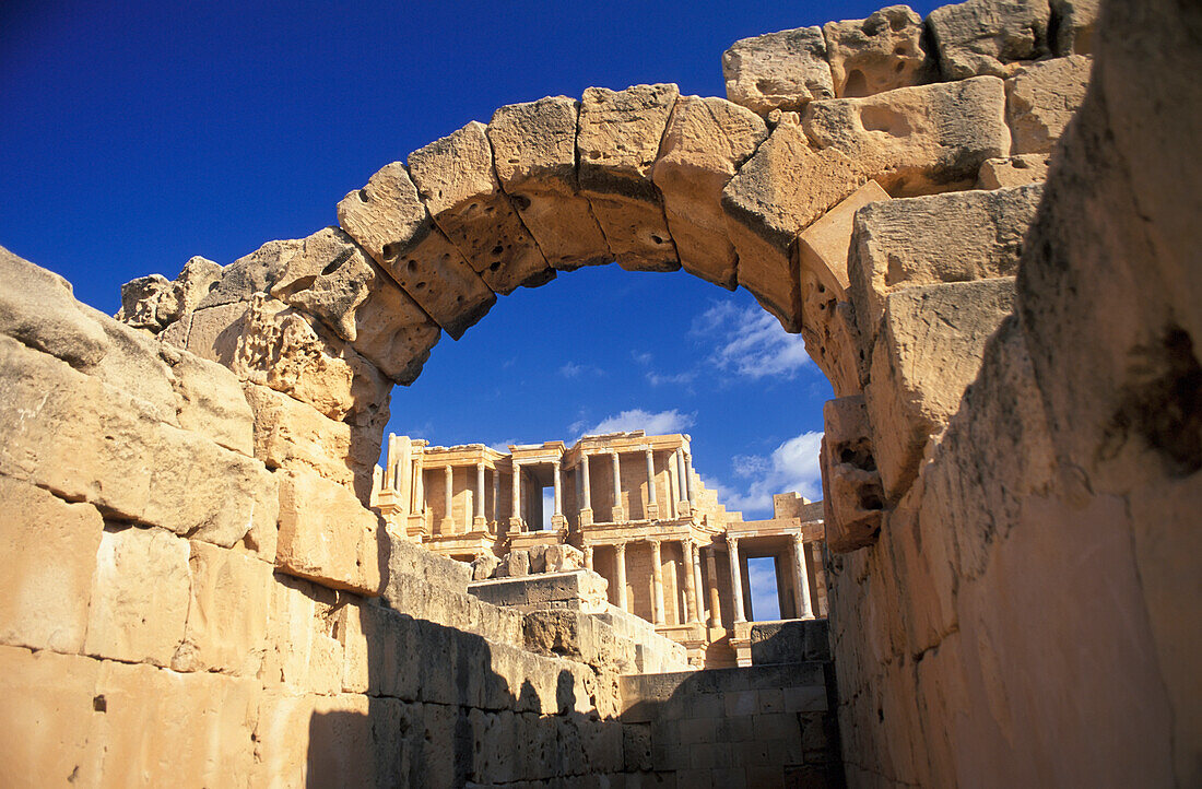 Roman Theatre Rebuilt By Mussolini