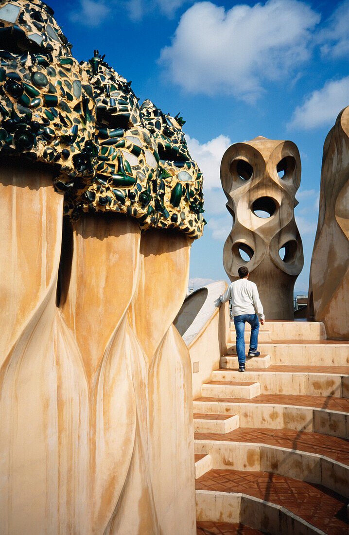 Gaudi's 'la Pedrera', Passeig De Gracia