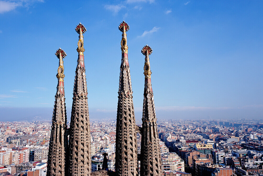 Gaudis Sagrada Familia, Nahaufnahme