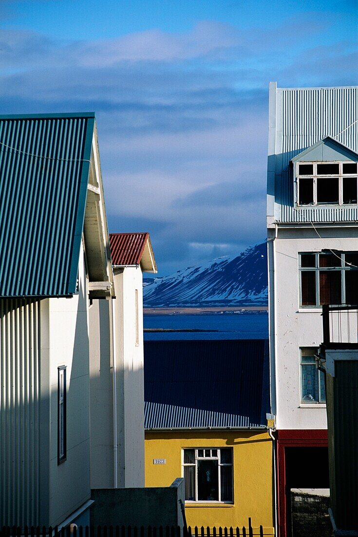 Gebäude-Außenbereich, Reykjavik