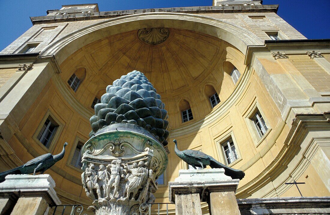 Vatican Museum Exterior, Low Angle View