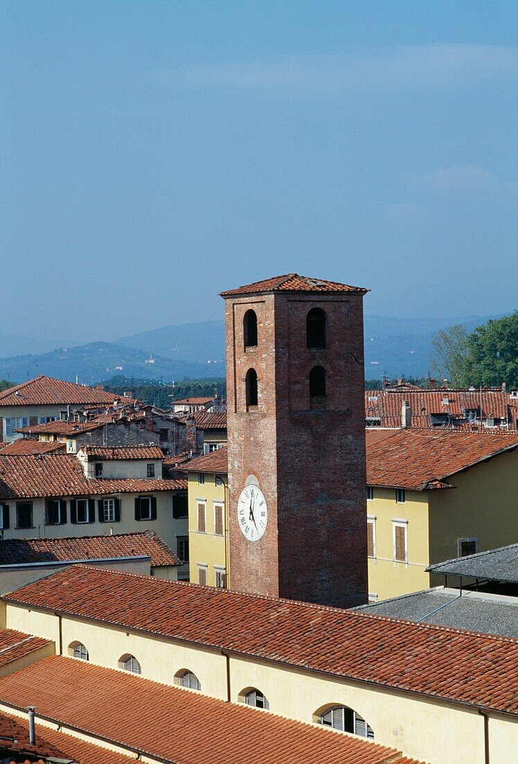 View Of Rooftops, Torre Delle Ore