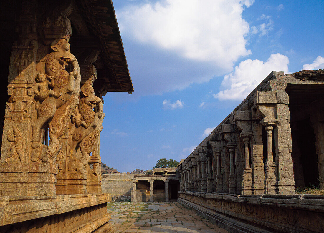 Vittala-Tempel des historischen Vijayanagara-Reiches.