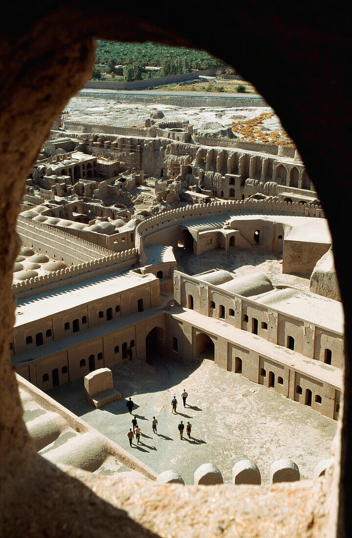 Garnison von der Zitadelle aus gesehen - vor dem Erdbeben