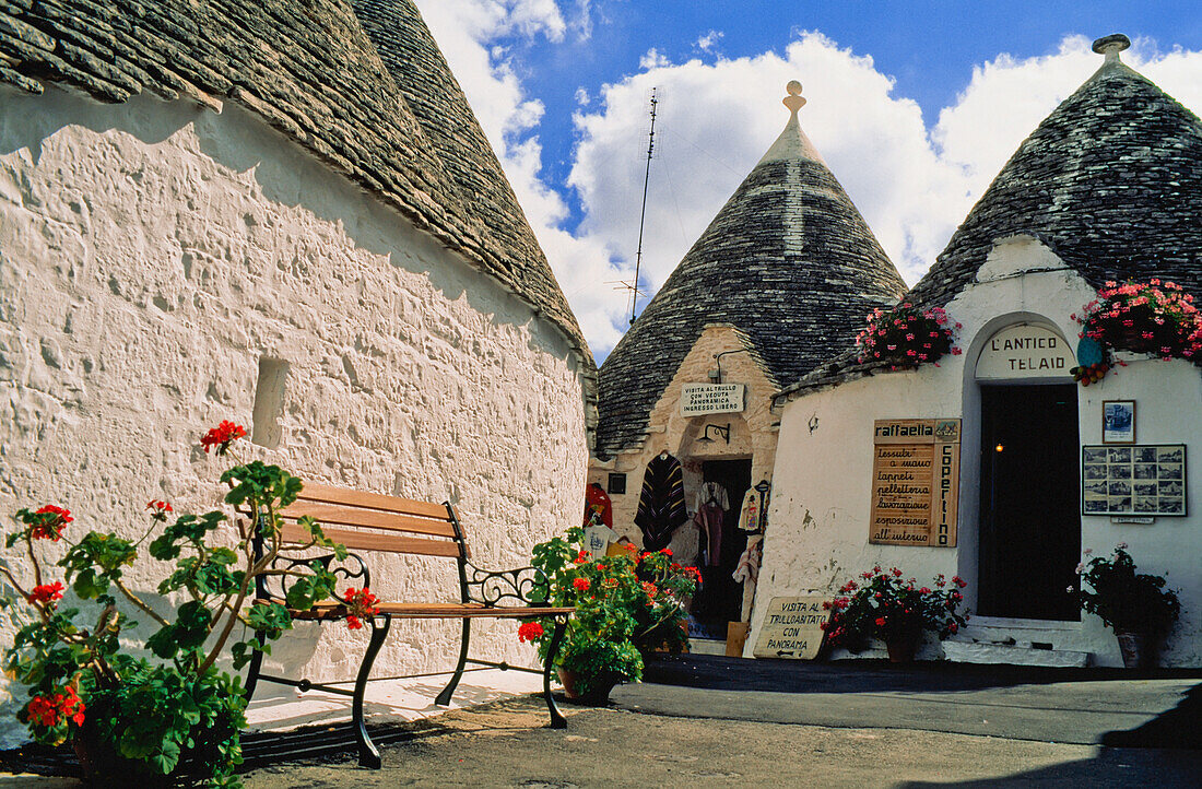 Courtyard In Alberobello