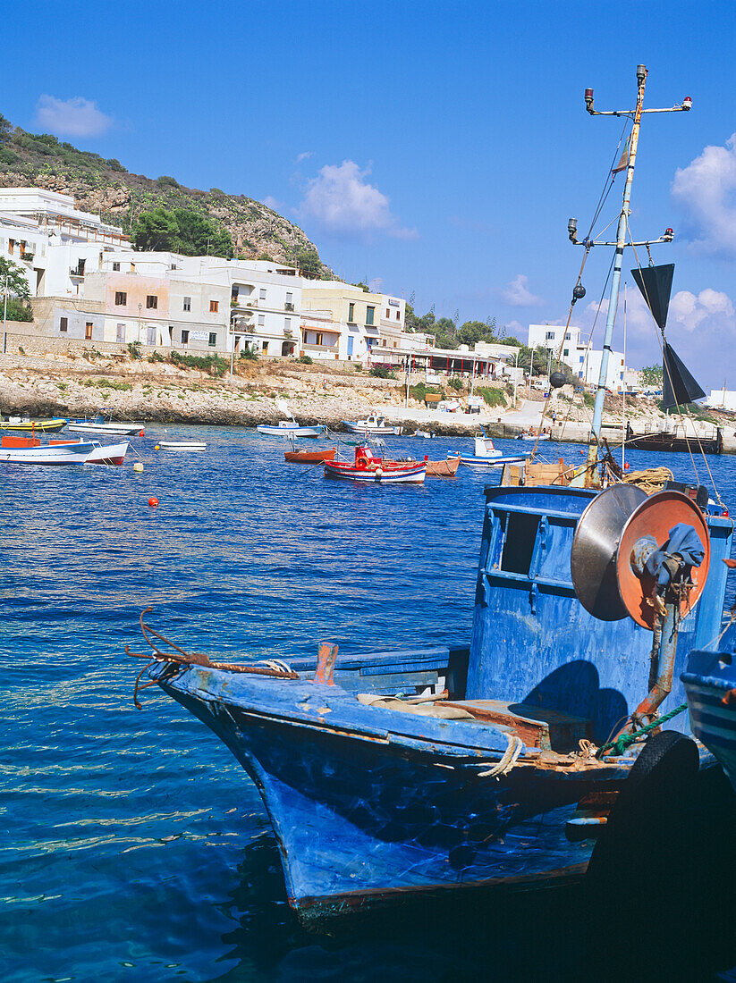 Fishing Boat In Harbor