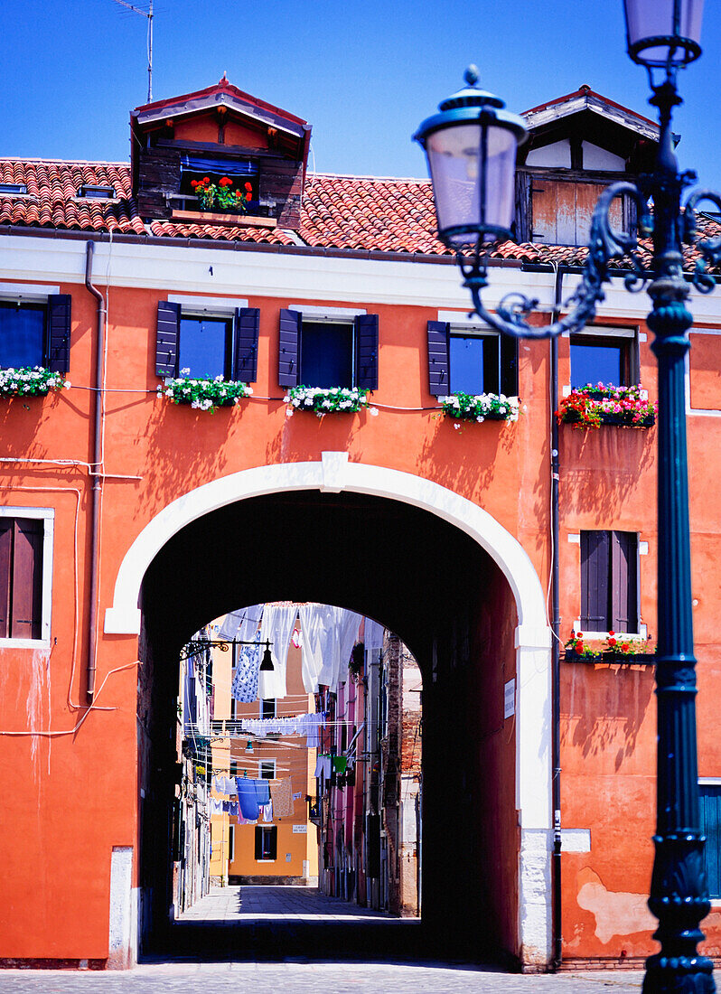 Arched Passage To Street