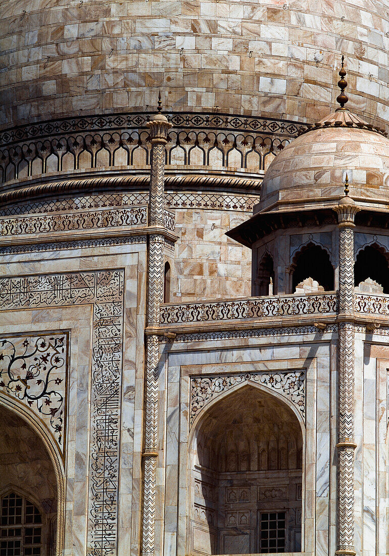 Taj Mahal Architectural Detail – License Image – 13792349 Image ...