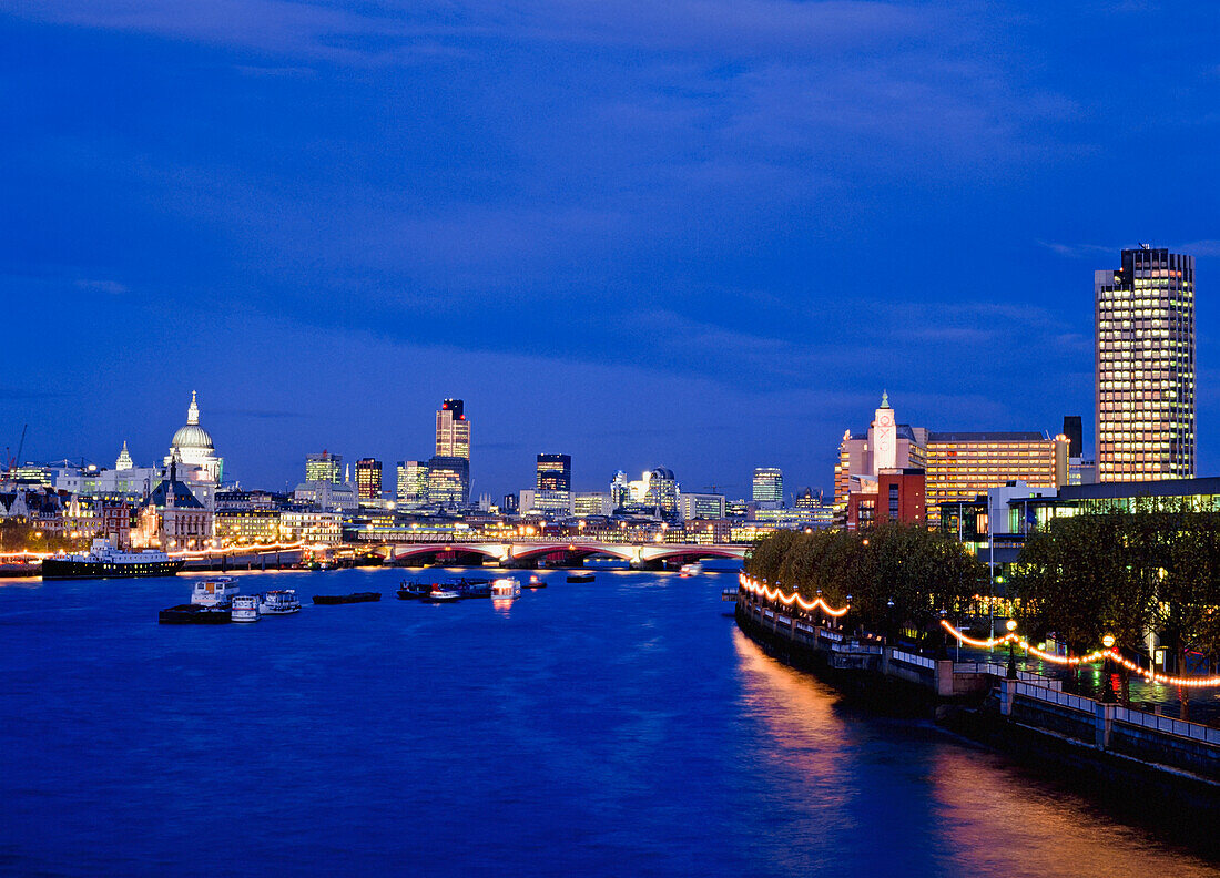 Skyline With St. Paul's Cathedral And Oxo Building