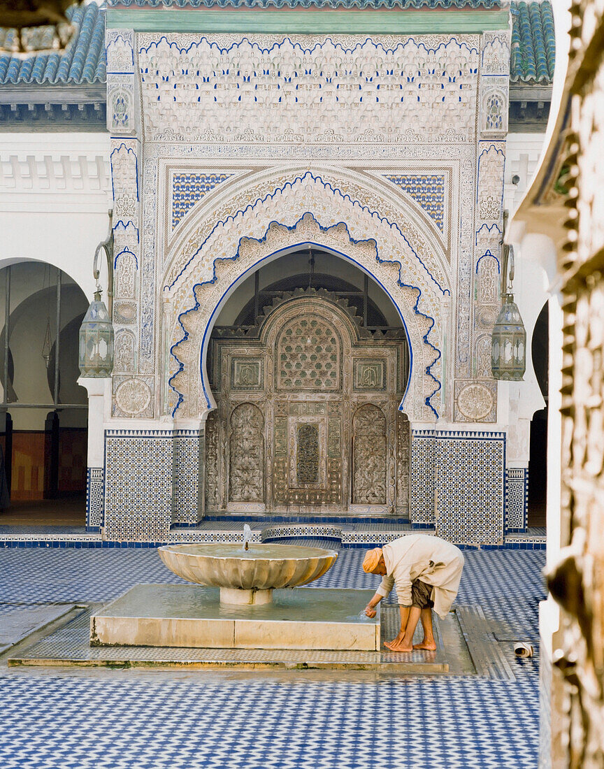 Inner Courtyard Of Mosque