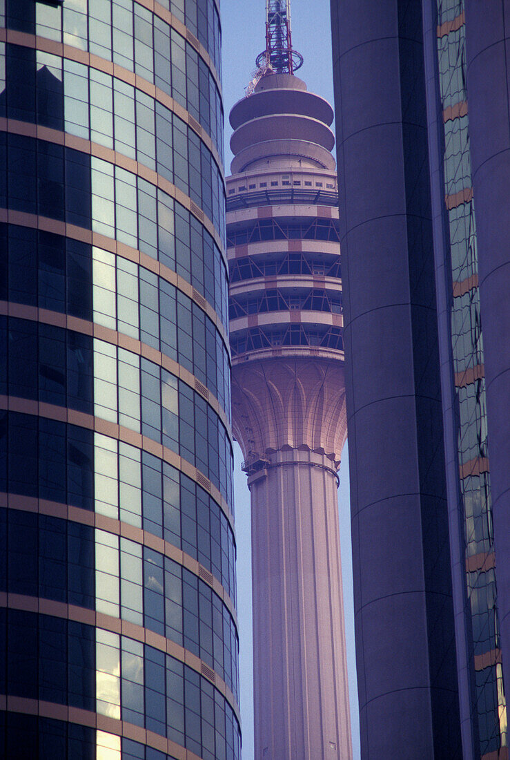 Modern High Rise Towers, Close Up