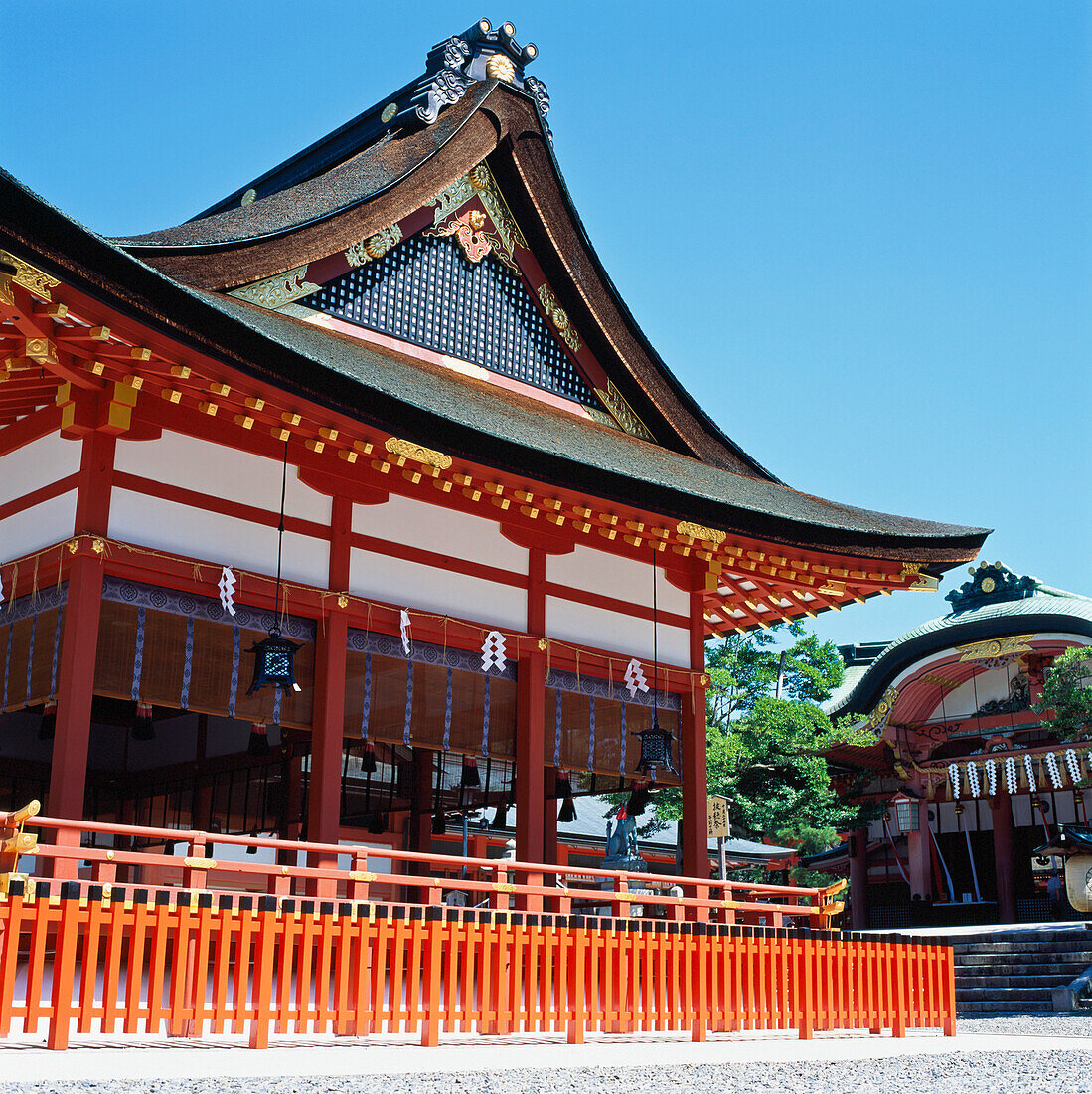 Inari Temple Complex At Fushimi.