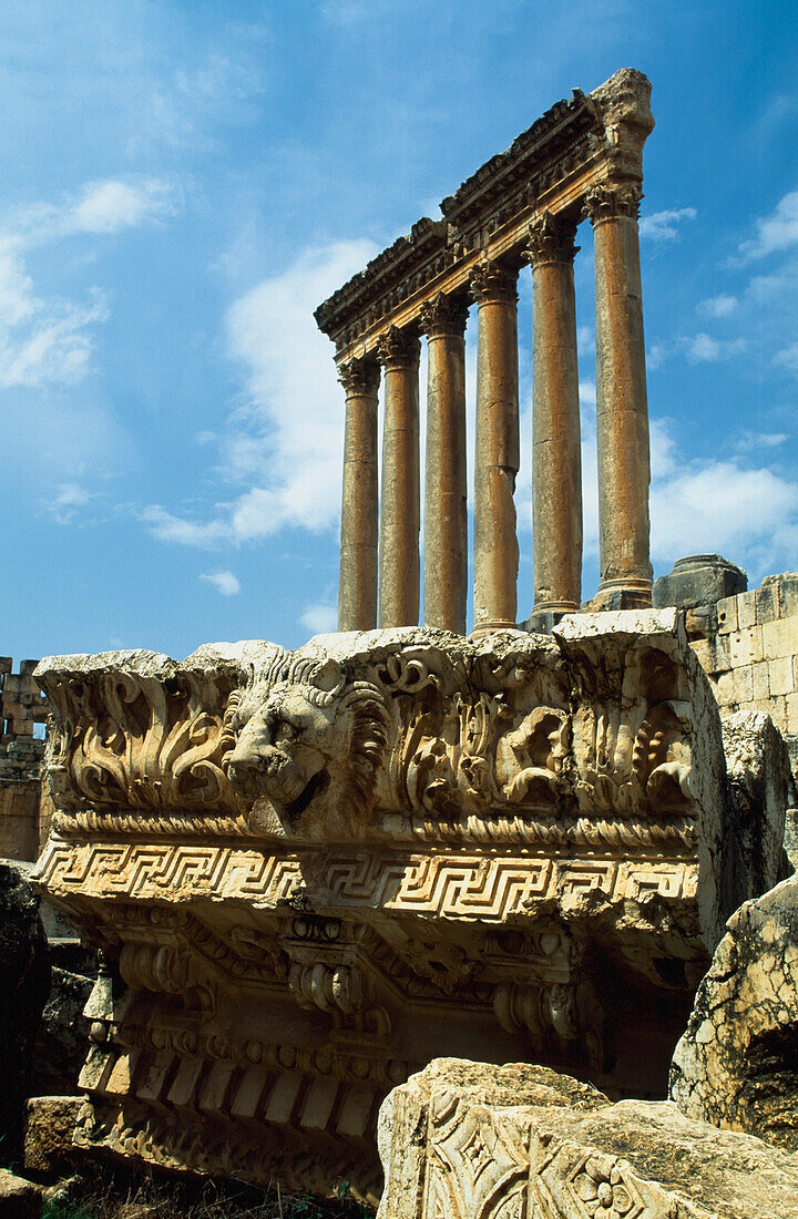 Ruinen des Jupiter-Tempels