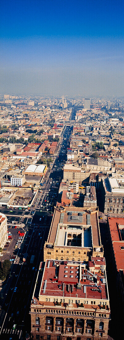 Mexico City As Seen From Torre Latinoamericana