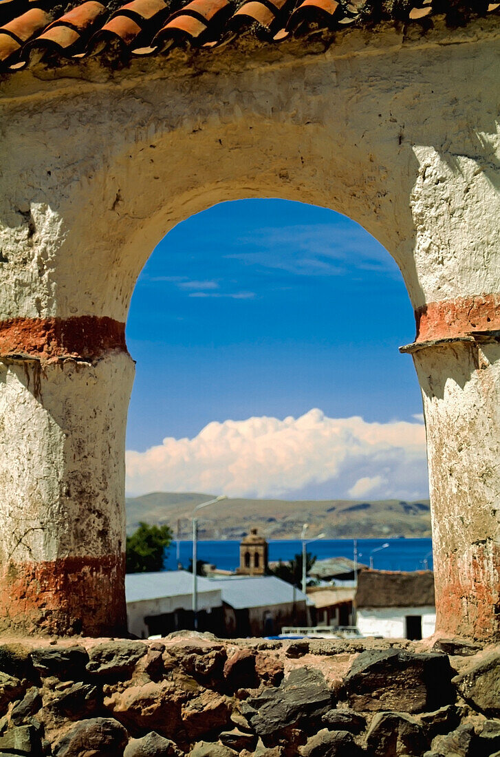 Archway In Chucuito Main Plaza