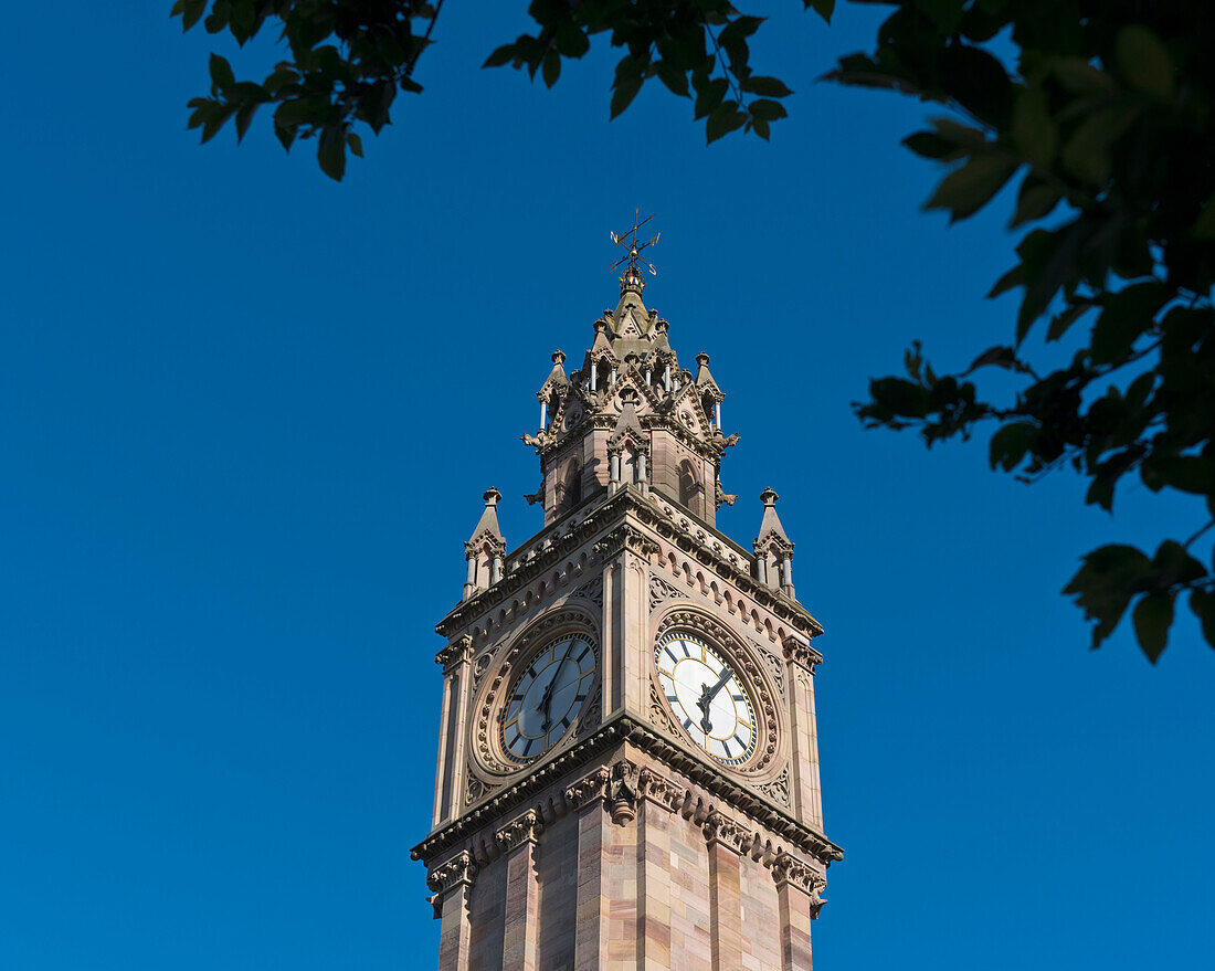 Albert Memorial Uhrenturm; Belfast, Irland