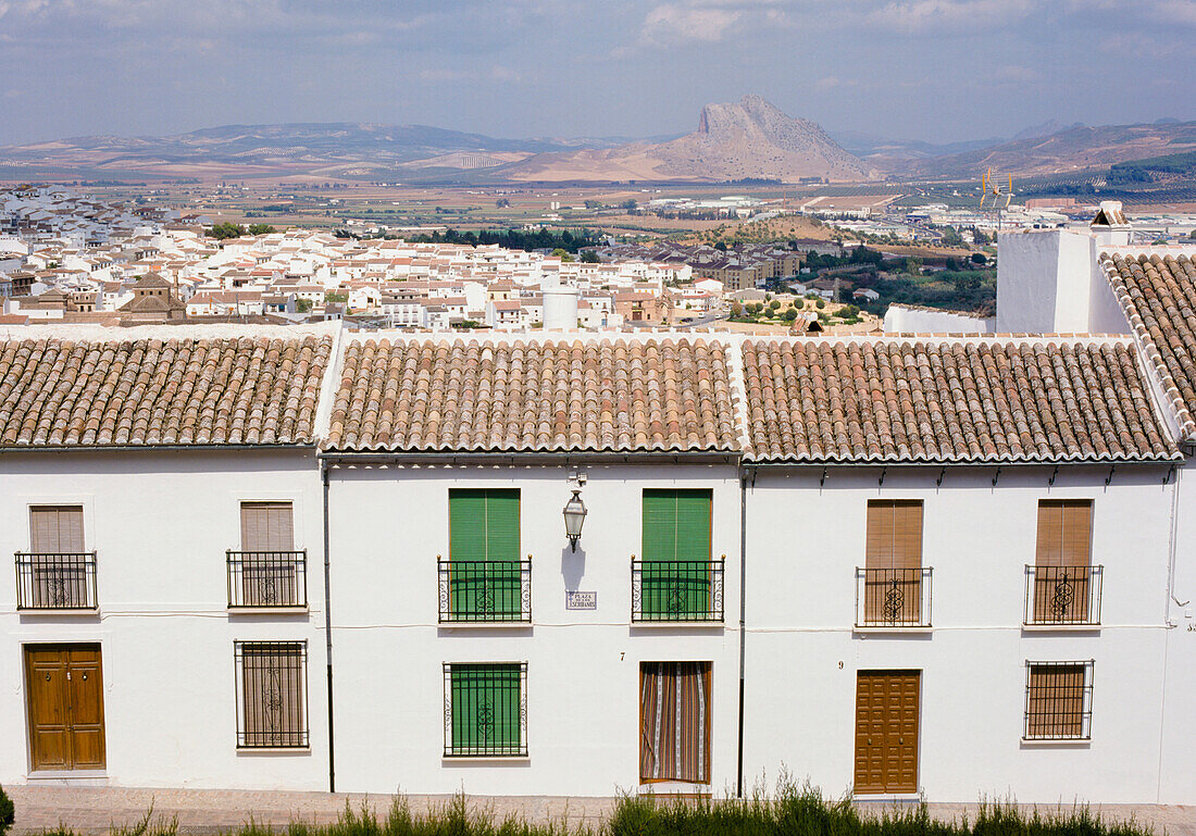 View Of Antequeran Houses.