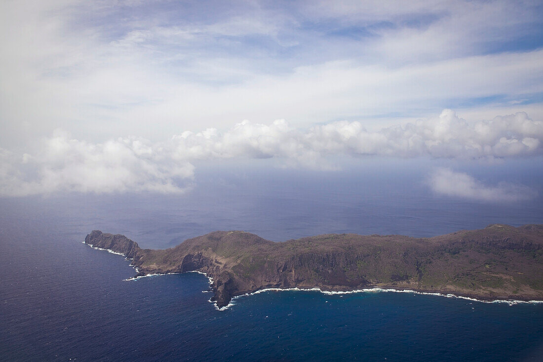 Aerial View Of Ponta Da Sapata; Fernando De Noronha Pernambuco Brazil