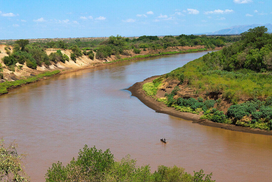 Unterer Omo-Fluss, Turmi, Süd-Omo, Äthiopien