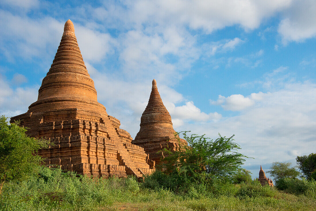 Antike Tempel und Pagoden, Bagan, Region Mandalay, Myanmar