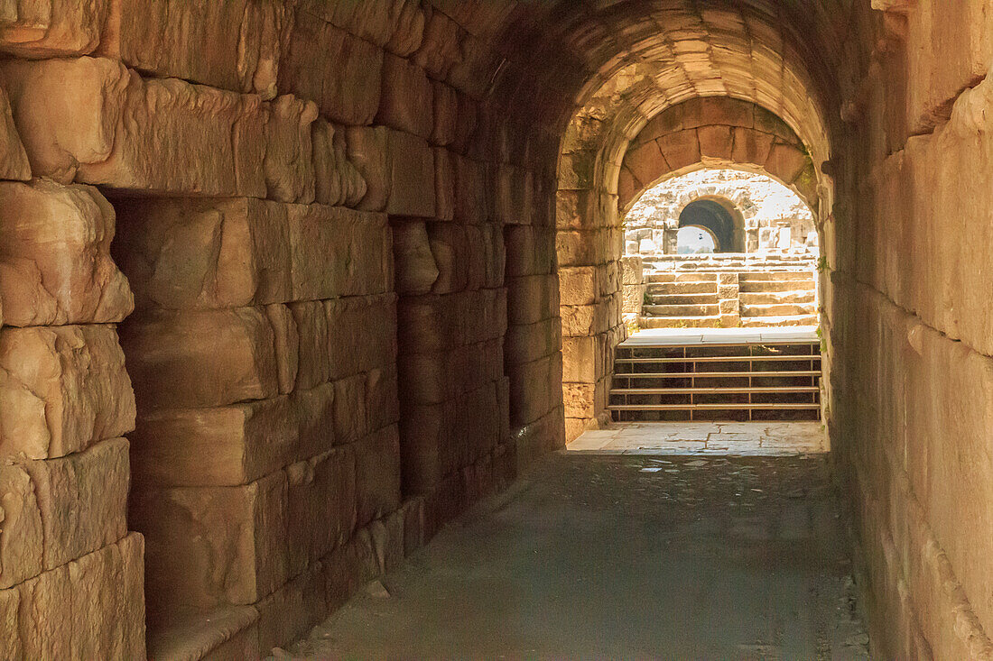 Türkei, Westküste Anatoliens, Provinz Aydin, Ruinen von Milet, in der Nähe der Mündung des Flusses Meander im antiken Karien. Theater.