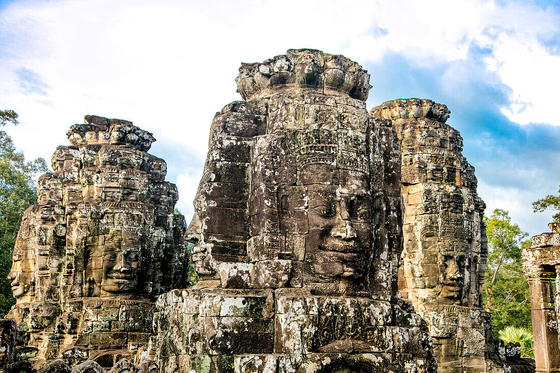 Angkor Thom, Bayon-Tempel, Angkor, Kambodscha