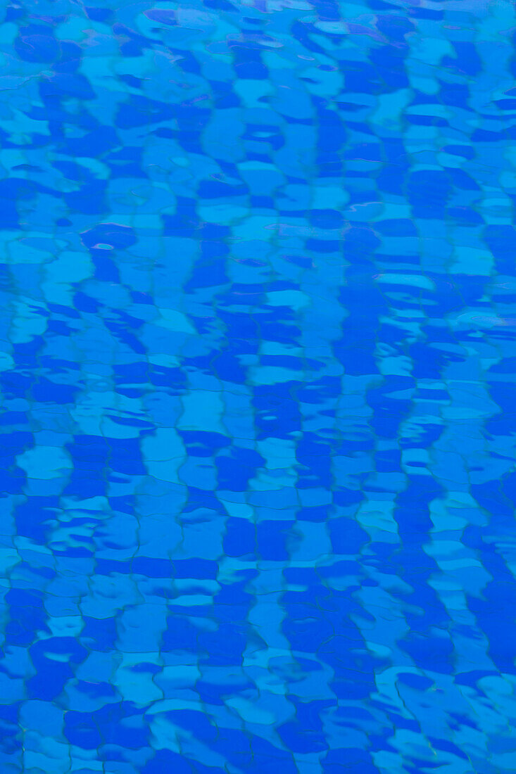 VAE, Stadtzentrum Dubai. Schwimmbad Detail