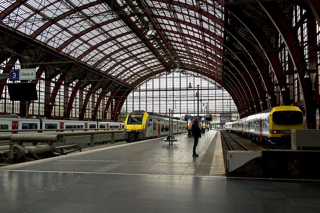 Centraal Station, Belgien, Antwerpen.