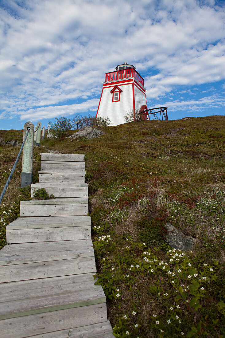 Fort Point-Leuchtturm, Trinity, Neufundland, Kanada