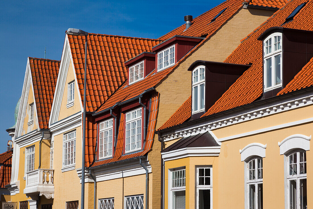 Dänemark, Jütland, Skagen, traditionelle Stadtgebäude