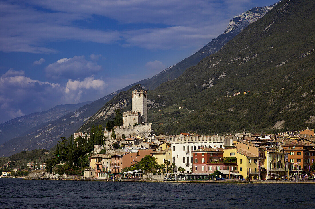 Shore of Lago di Garda, Lombardy, Italy