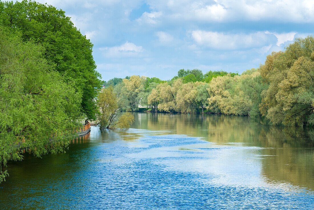 Fluss Emajogi, Tartu, Estland, Baltikum