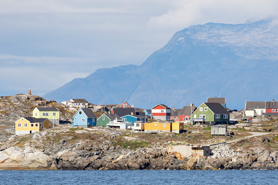 Settlement Alluitsop Paa in the South of Greenland.
