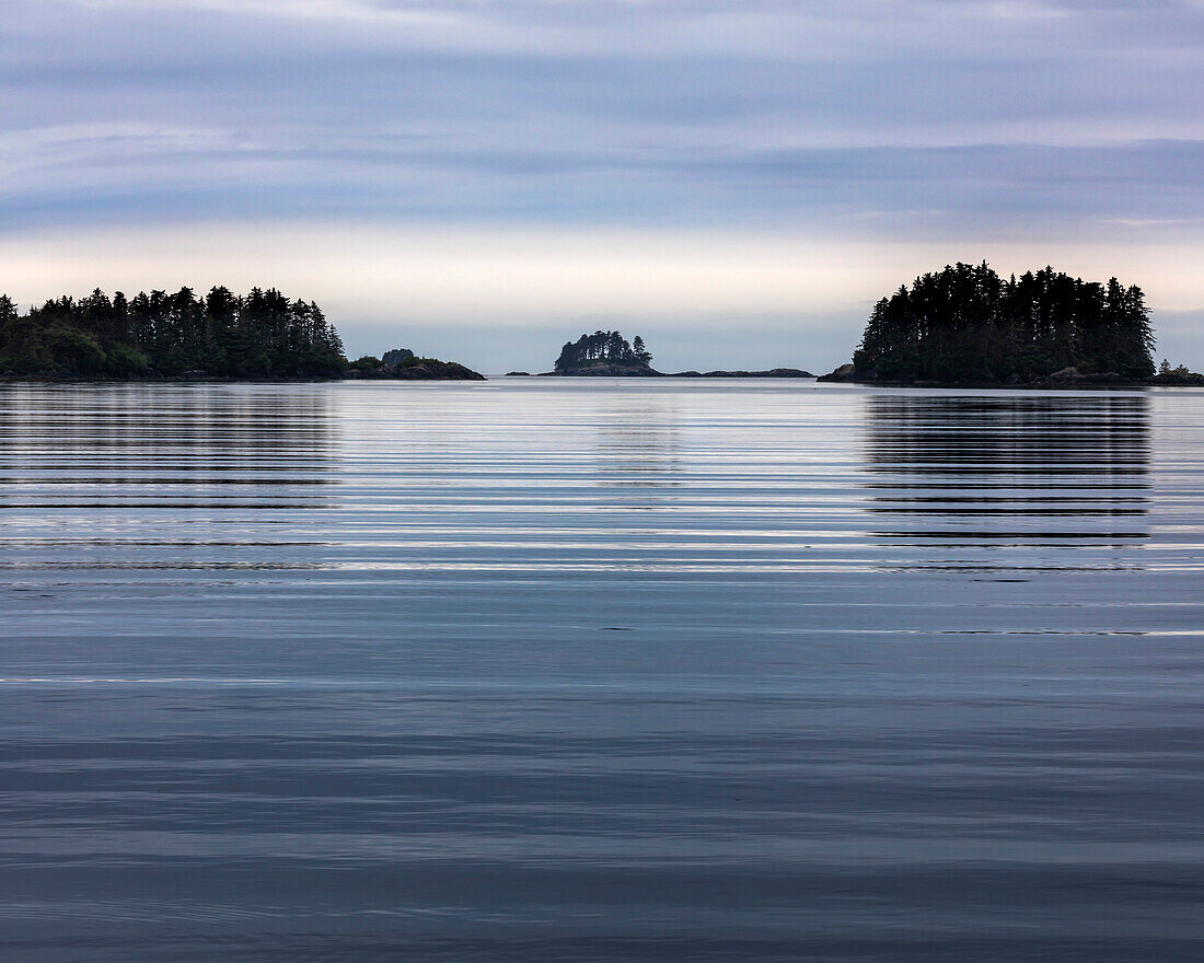 USA, Alaska. Composite of seascape in Gulf of Alaska