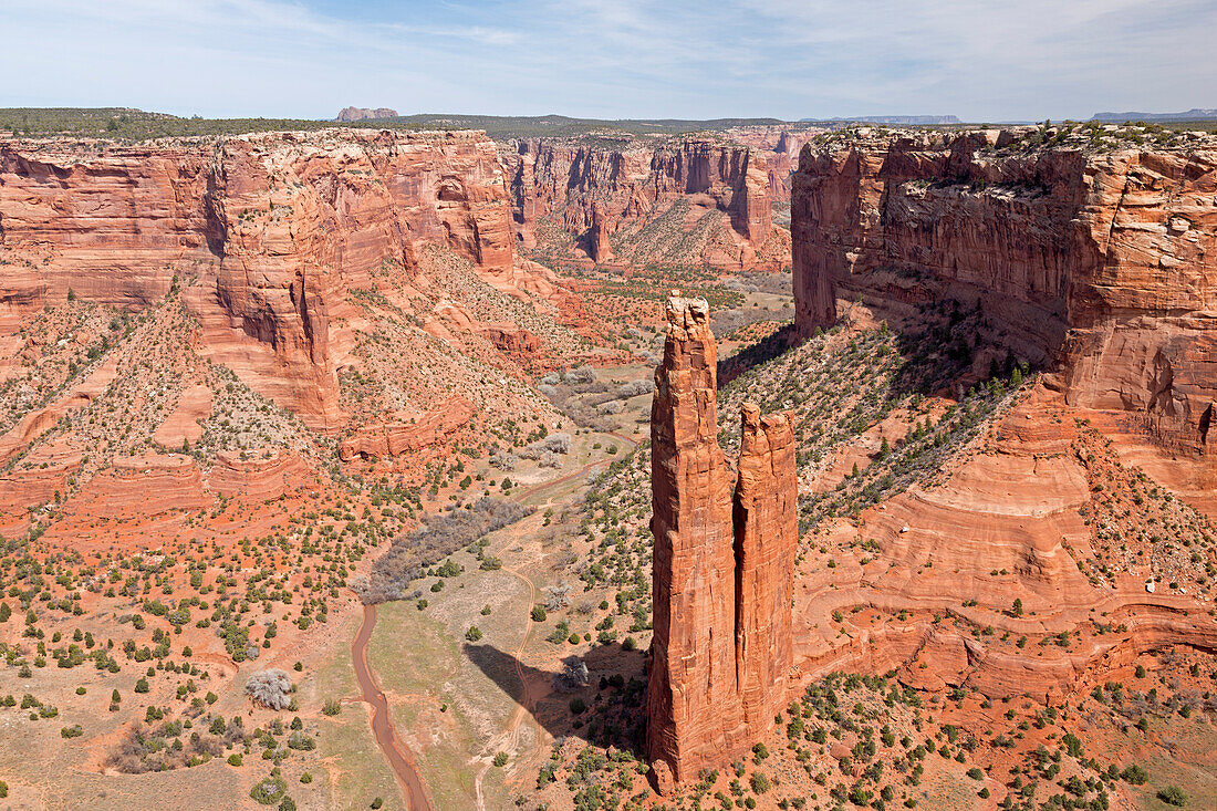 Arizona, Canyon de Chelly Nationaldenkmal, Spider Rock