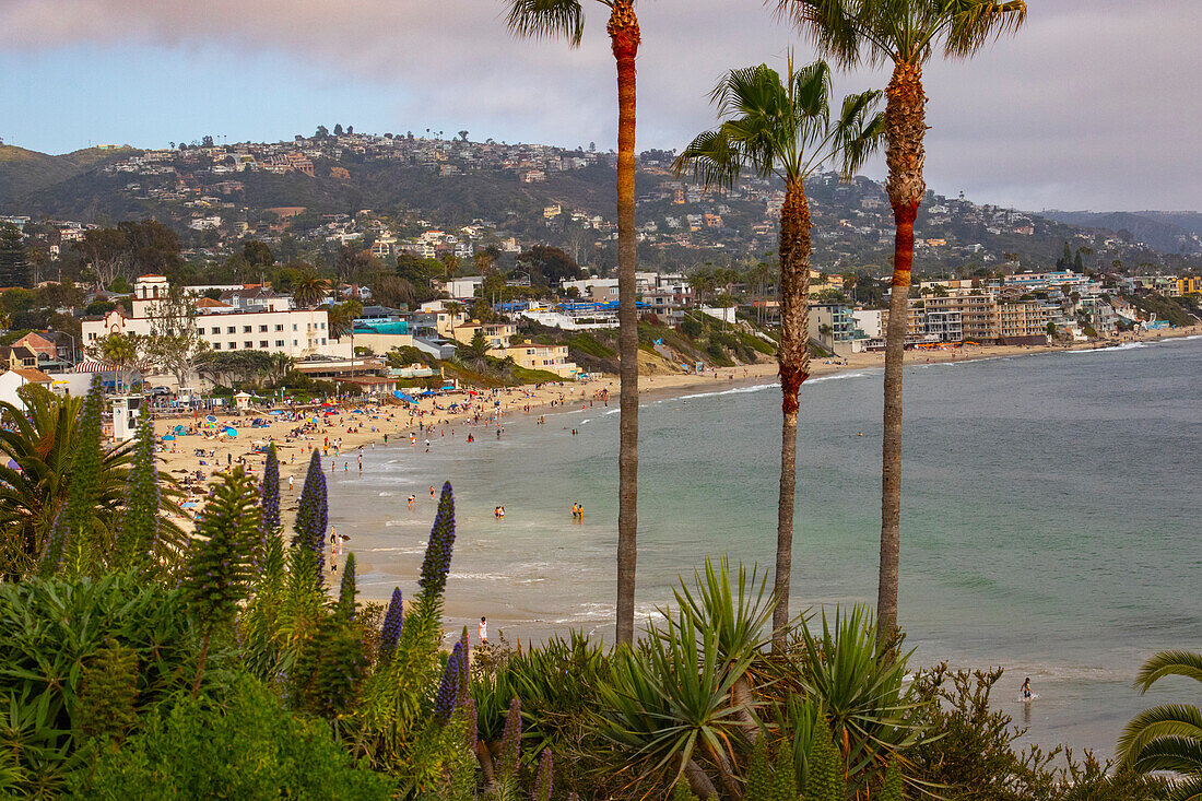 Beach resort town of Newport Beach, California.