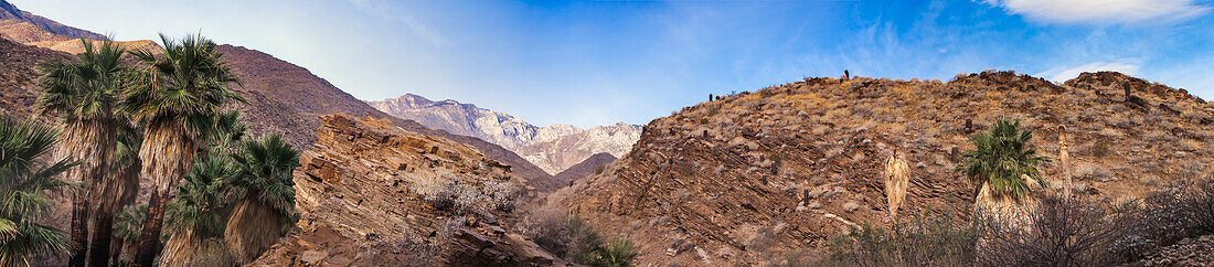 Indianerschluchten, Palm Springs, Kalifornien