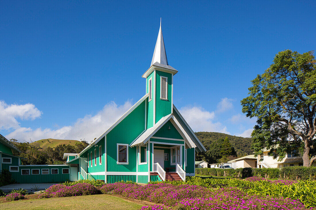 Ke Ola Mau Loau Church, 1931, Waimea, Kamuela, Island of Hawaii