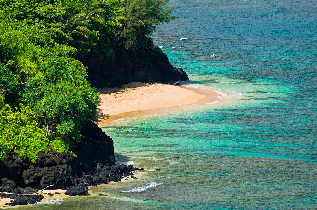 Hideaways Beach, Princeville, Island of Kauai, Hawaii, USA