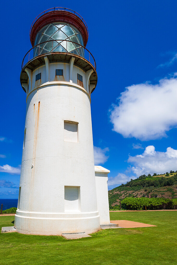 Kilauea Point Lighthouse, Kilauea National Wildlife Refuge, Island of Kauai, Hawaii, USA