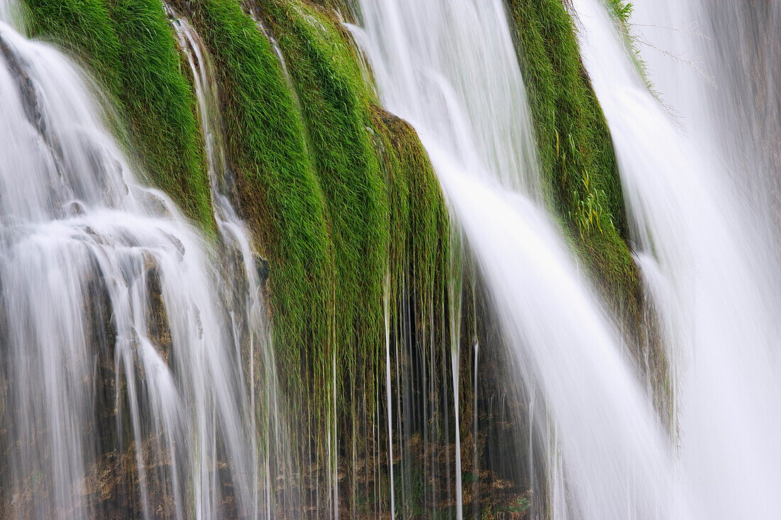 USA, Idaho, Fall Creek Waterfalls in Caribou National Forest
