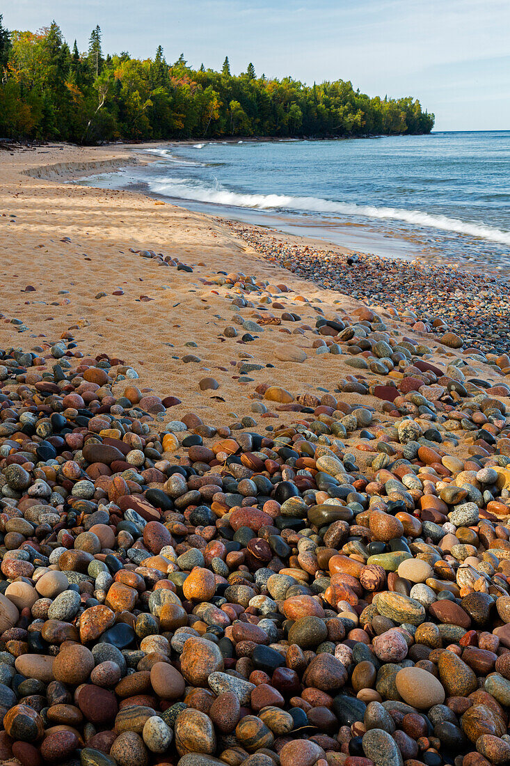 Michigan, Pictured Rocks National Lakeshore, Au Sable Point und Lake Superior