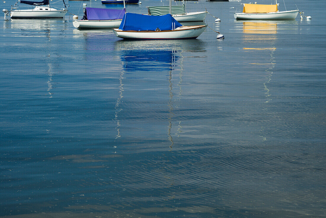 USA, Massachusetts, Cape Ann, Rockport, Rockport Harbor, Boote