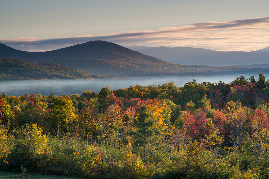 Fall colors in the White Mountains, New Hampshire (Large format sizes available)