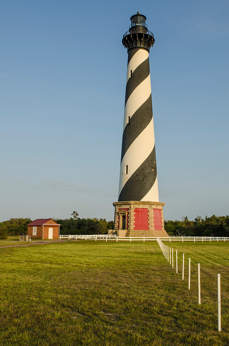 Cape Hatteras Light Station, Hatteras Island, Outer Banks, North Carolina, USA.