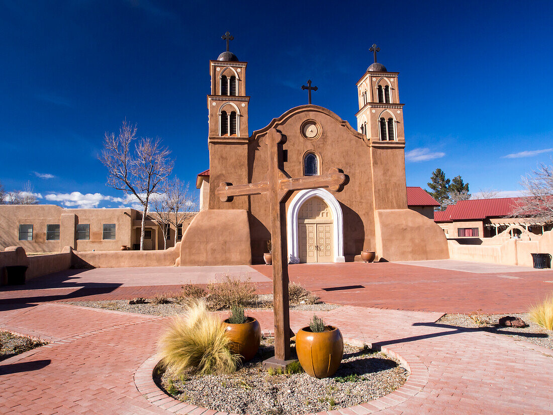 USA, New Mexico, Socorro, Mission San Miguel Socorro