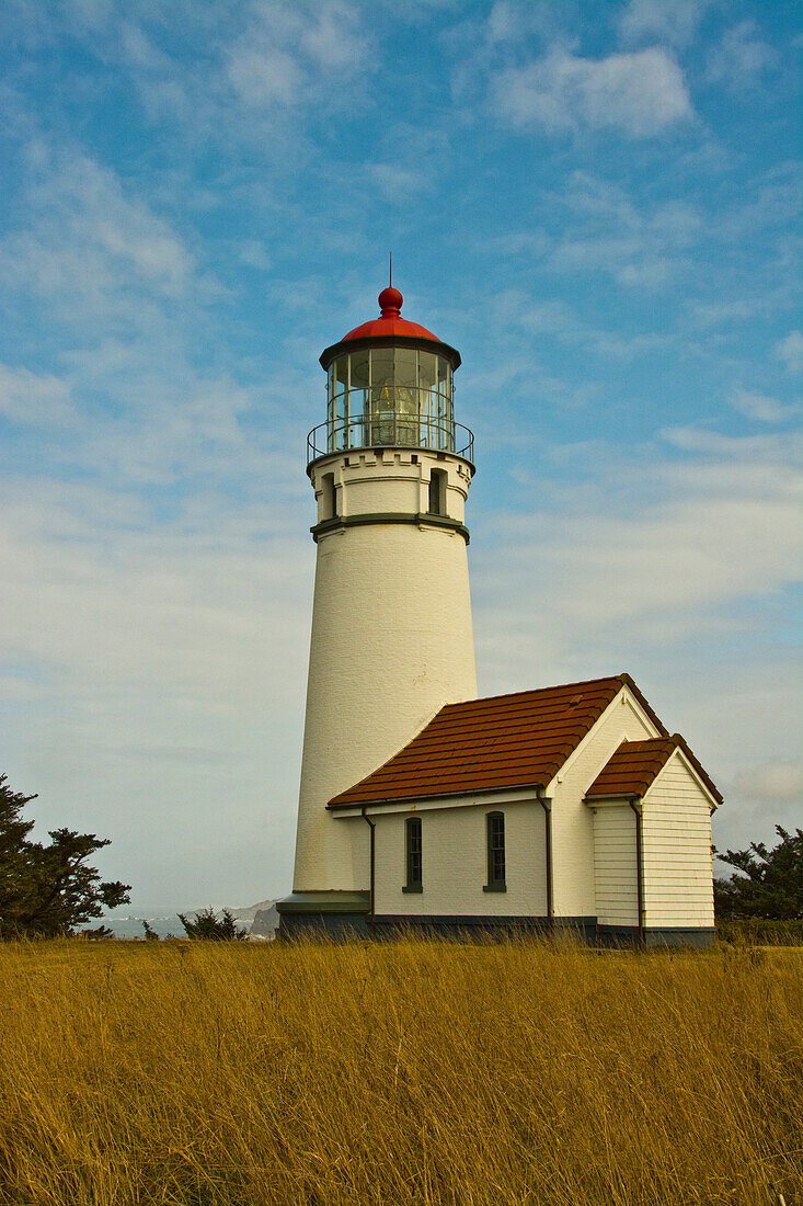 Cape Blanco-Leuchtturm, Cape Blanco State Park, Oregon, USA