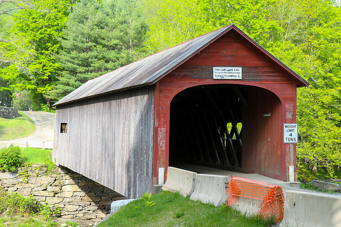 Brücke über den Green River, Green River, Guilford, Vermont
