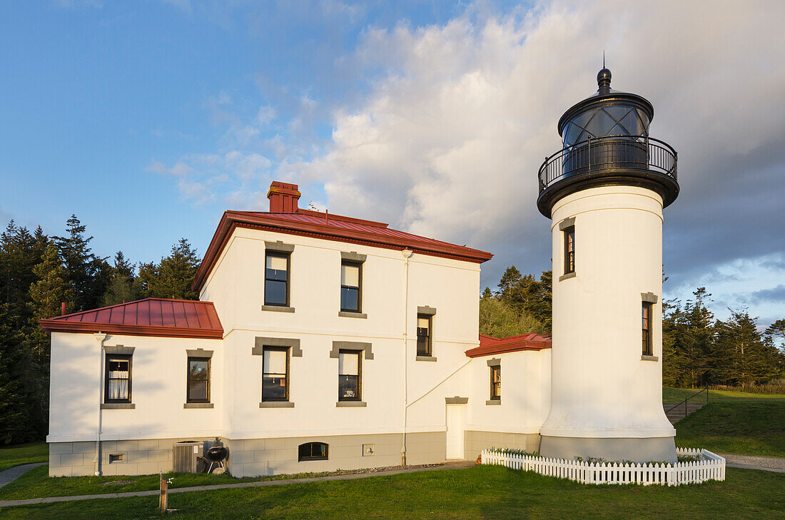 Admiralty Head Lighthouse, Fort Casey State Park on Whidbey Island, Washington State.