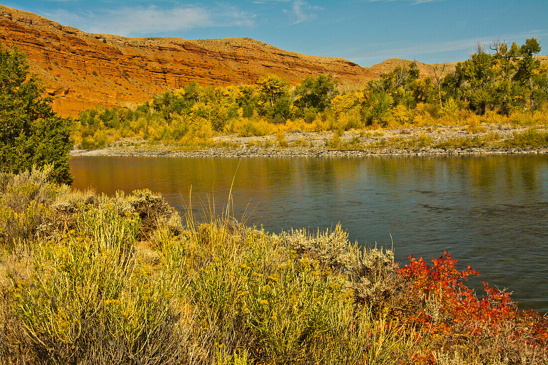 Early Autumn, Wind River, Wind River Reservation, Wyoming, Usa